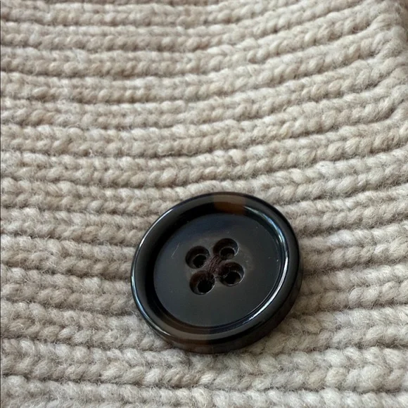 Banana Republic Wool Blend Shawl Collar Double-Breasted Cardigan Sweater – M - Picture 3 of 9